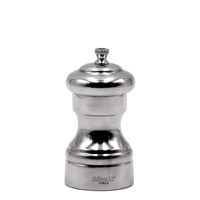 Bisetti Pepper Mill Pewter 10cm