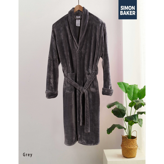 Simon Baker - Bathrobe Grey (Various Sizes)