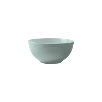 JENNA CLIFFORD - Embossed Lines Cereal Bowl - Mermaid Mist (Set of 4)