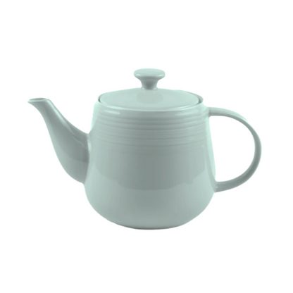 JENNA CLIFFORD - Embossed Lines Teapot - Mermaid Mist