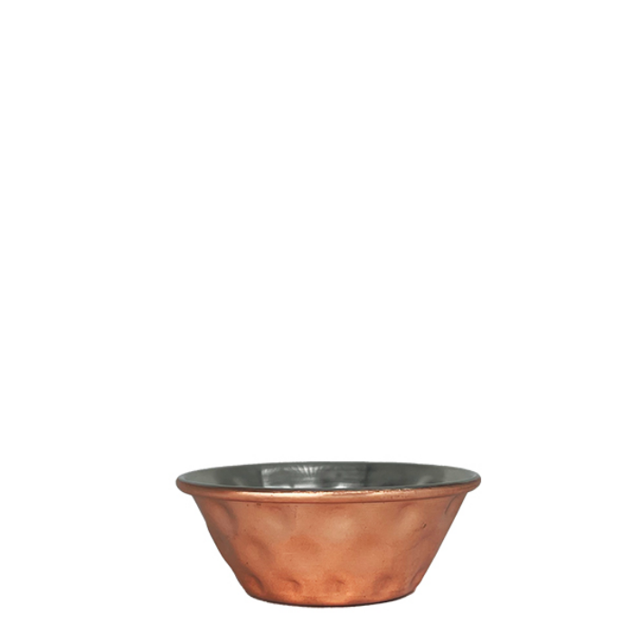 Hammered Washcup with Gold Handles, 4D x 5H - Fred Meyer