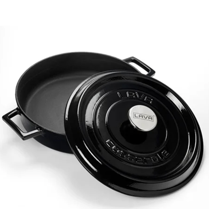 Lava Multi-Purpose Casserole 32cm - Black – 5.66L