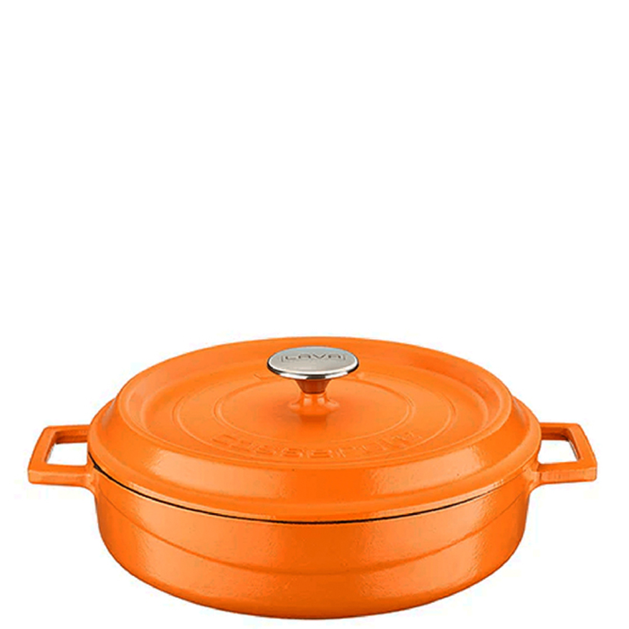 Lava Multi-Purpose Casserole 28cm - Matt Orange – 5.66L