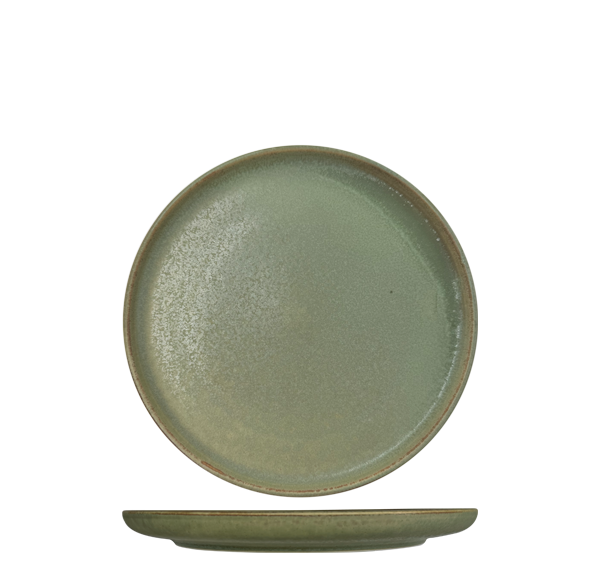 Nova Earth Sage Coupe Plate 20cm (Set of 6)