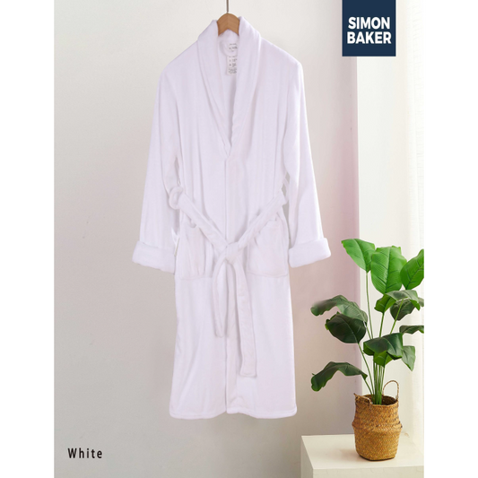 Simon Baker - Bathrobe White (Various Sizes)