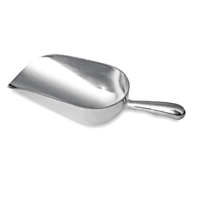 Ice Scoop Round Aluminium 310MM