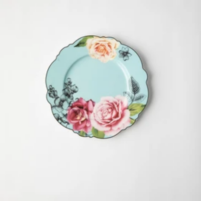 JENNA CLIFFORD - Wavy Rose 16pce Dinner Set + Salad Bowl