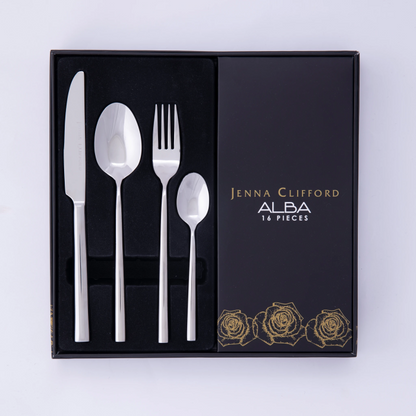 Jenna Clifford Alba 16 piece Cutlery Set