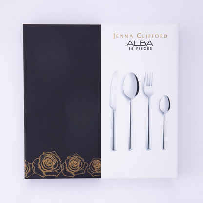 Jenna Clifford Alba 16 piece Cutlery Set