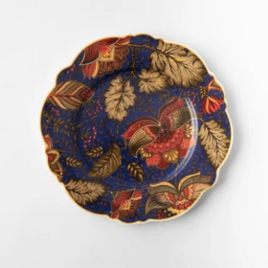 JENNA CLIFFORD - Blue Fern Side Plate (Set of 4)