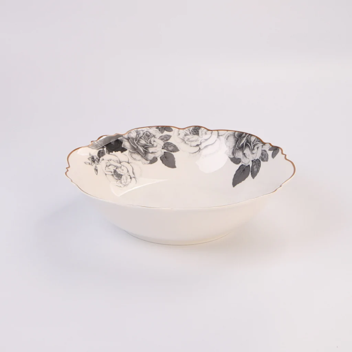 JENNA CLIFFORD - Black Rose Salad Bowl