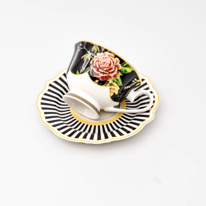 JENNA CLIFFORD - Botanica Rose Cup & Saucer