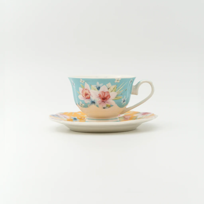 JENNA CLIFFORD - Jenna's Garden Cup & Saucer