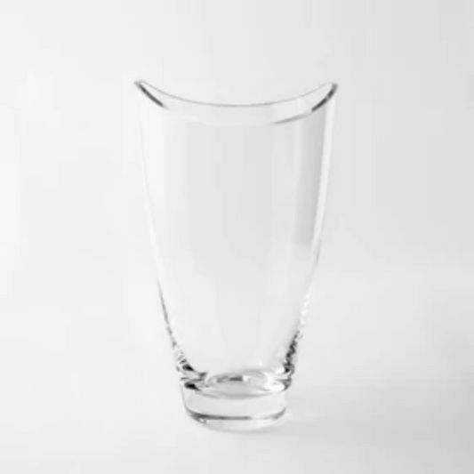 KROSNO - Clear Vase Large Loop 31cm