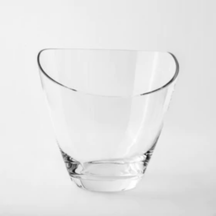 KROSNO - Clear Vase Medium 22cm