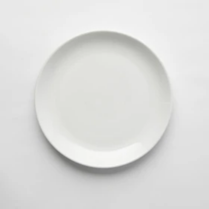 GALATEO - Super White Coupe Side Plate (Set of 4)